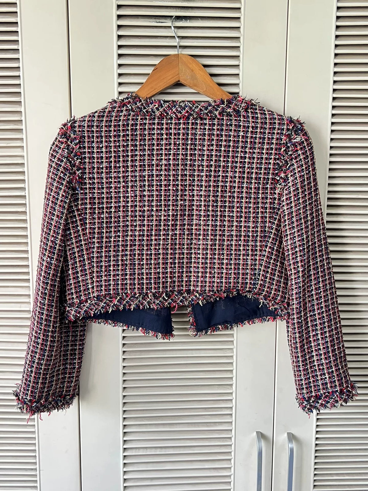 Chanel CHANEL Tweed Cropped Jacket
