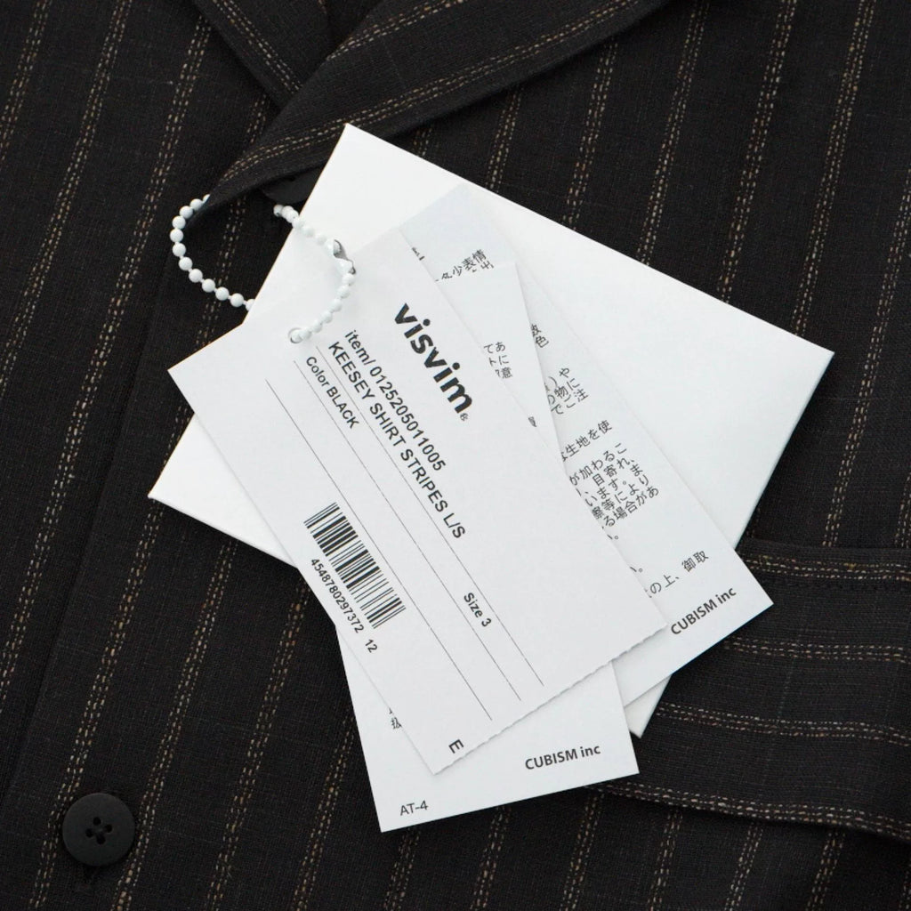 VISVIM KEESEY SHIRT STRIPES