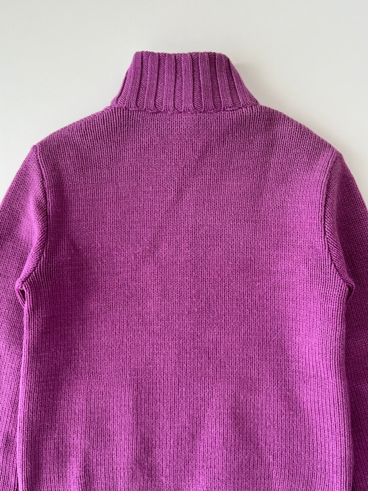 Miu Miu AW97 Turtleneck Zip-Up Knit Jacket