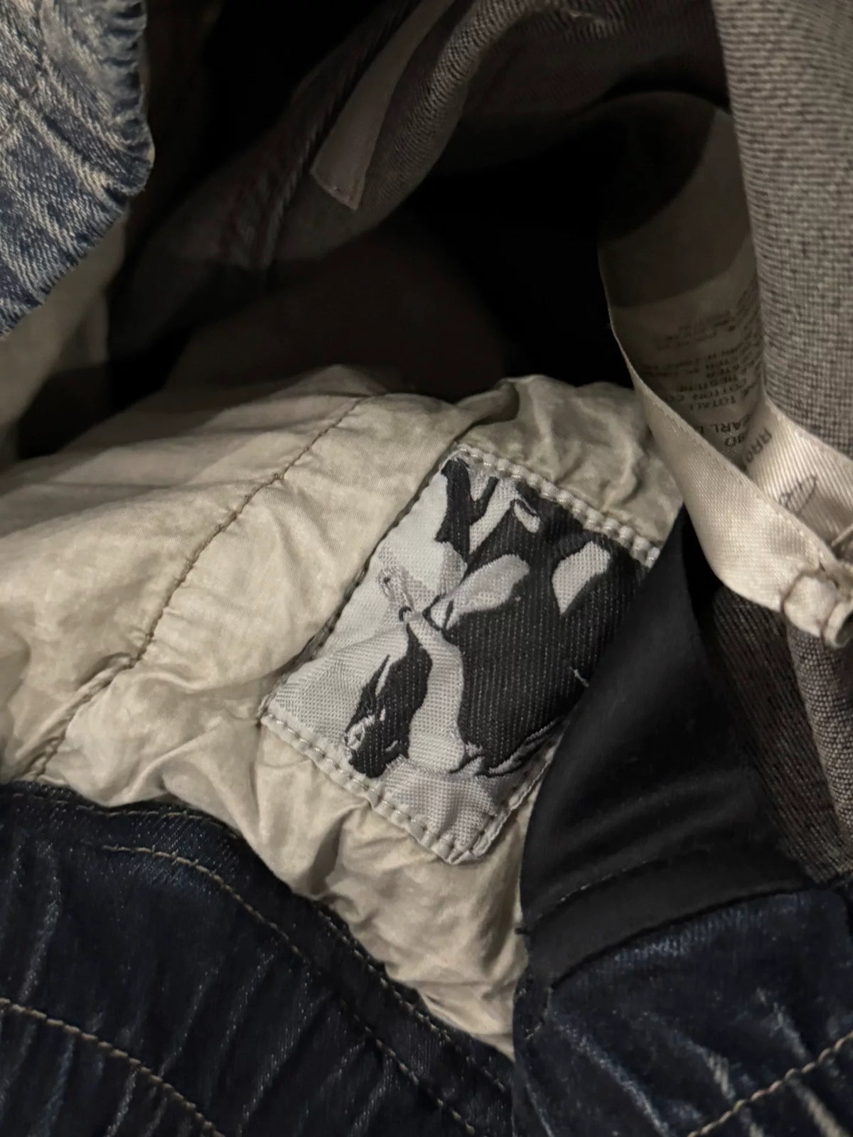 Rickwens bela light-washed pocket long pants