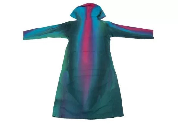 Issey Miyake Vintage Green Gradient Trench Coat