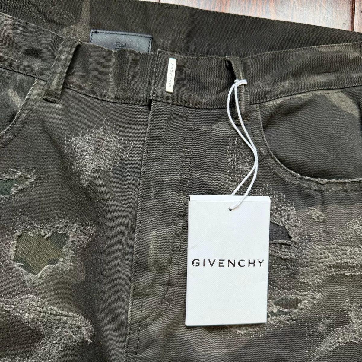 Givenchy Boro Distressed Jeans