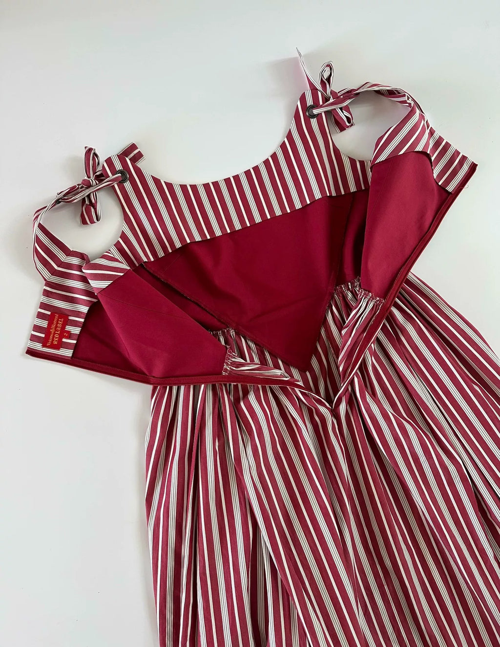 Vivienne Westwood red label mid-length striped dress