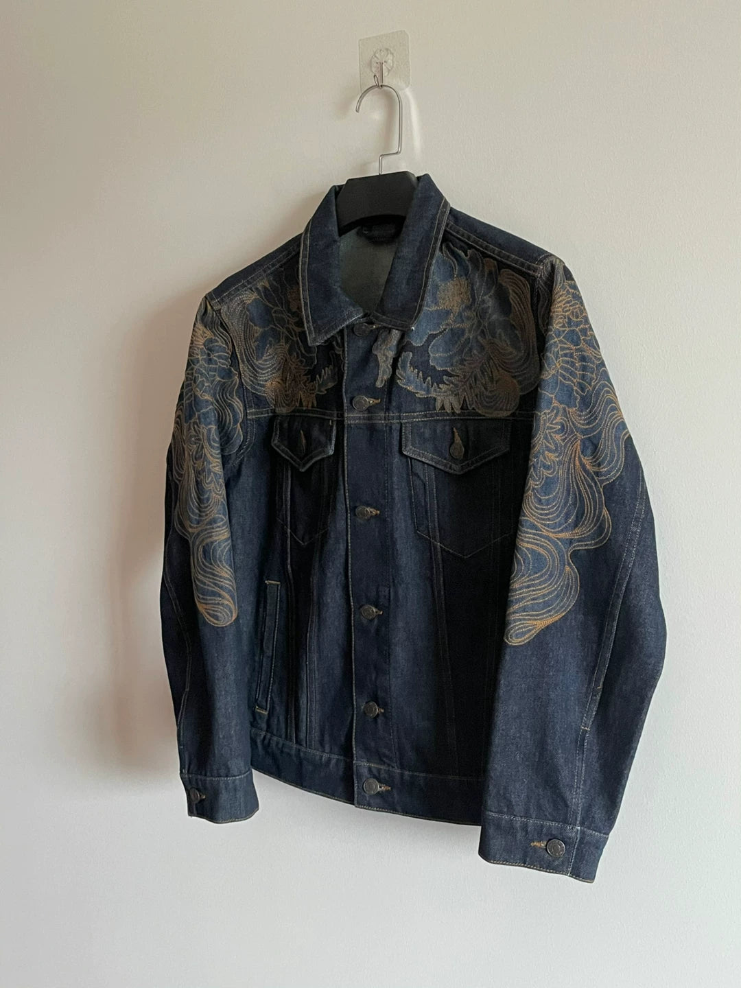 Dries Van Noten | SS 2018 Runway Floral Embroidered Denim Jacket