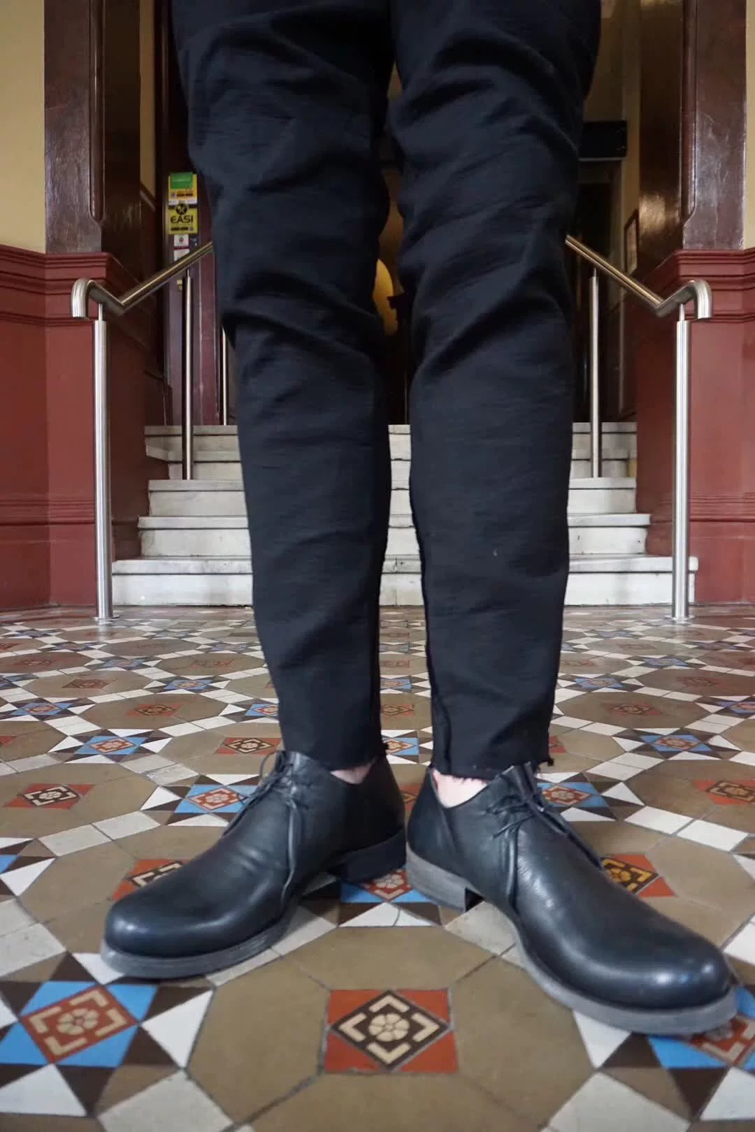 M.A+ FW19 Elastic Waist Cotton Trousers