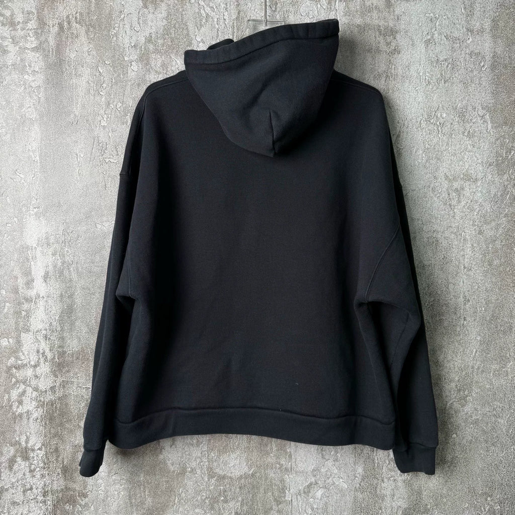 Balenciaga Jelly-Print Letter-Print Hoodie Long-Sleeve Sweatshirt