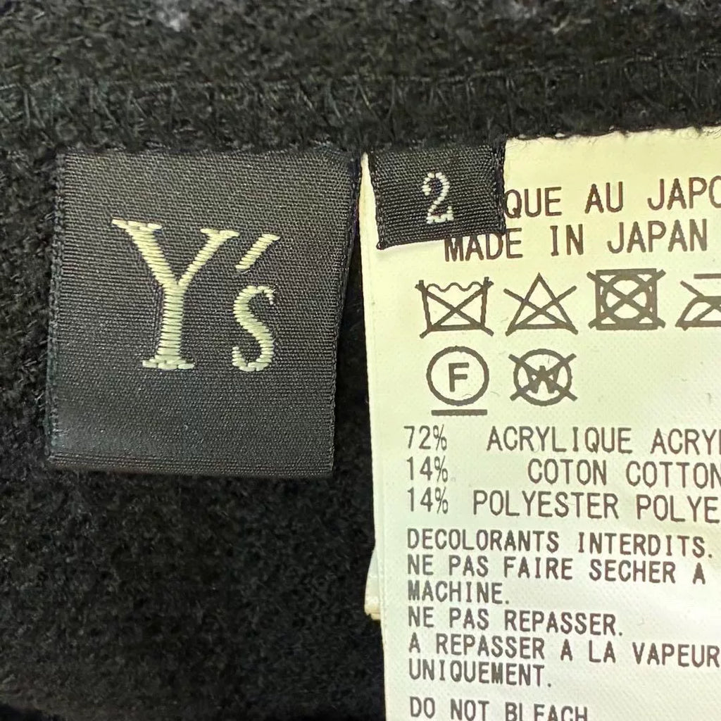 Y's Yohji Yamamoto Deconstructed Cape