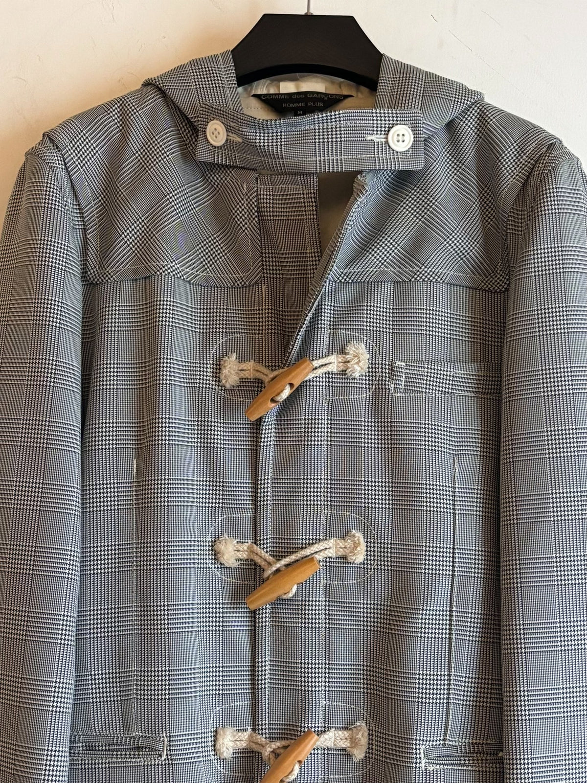 Comme Des Garcons | SS2011 Prince of Wales Check Hooded Blazer