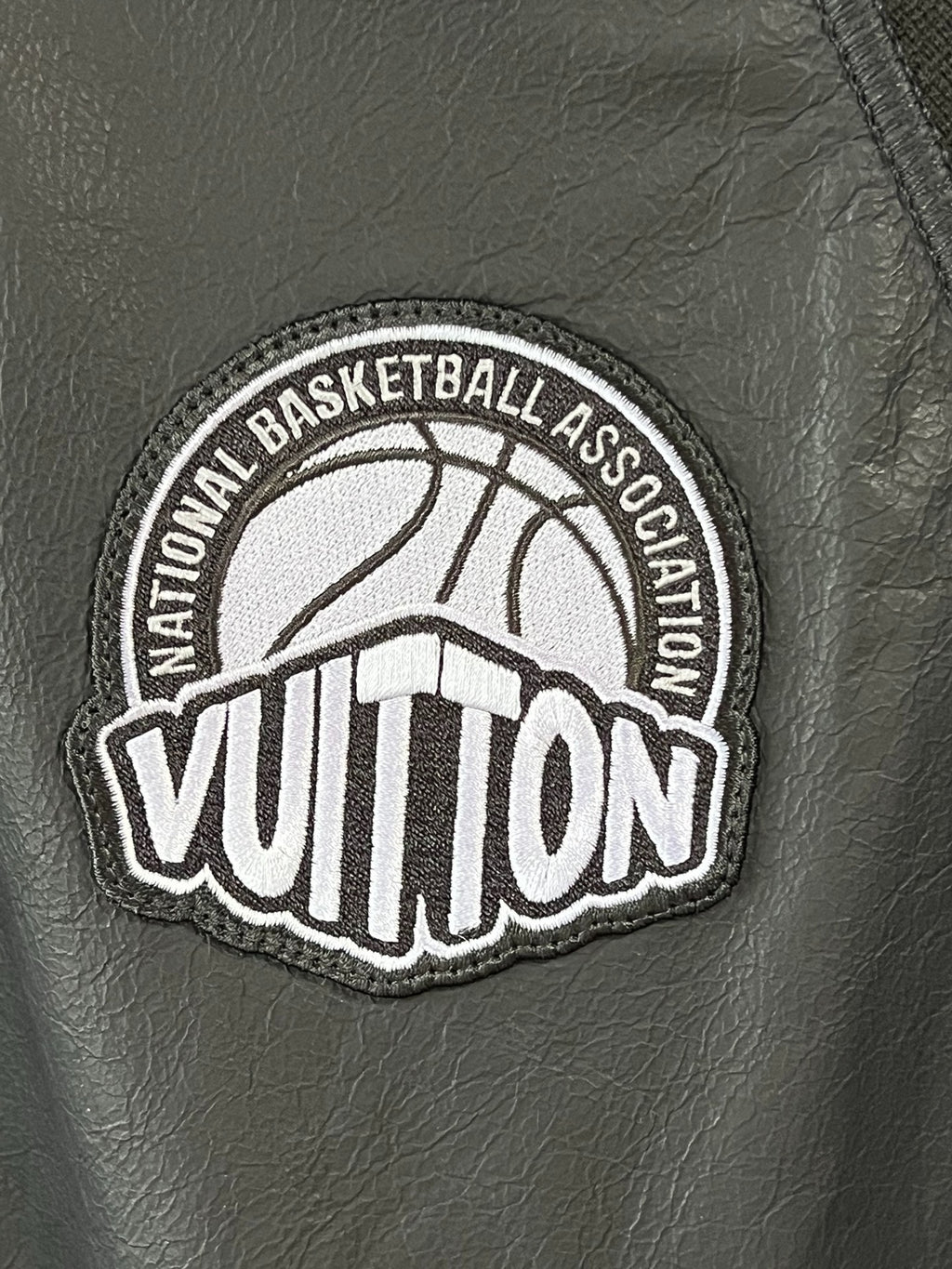 Louis Vuitton LV NBA Collaboration Black Jacket