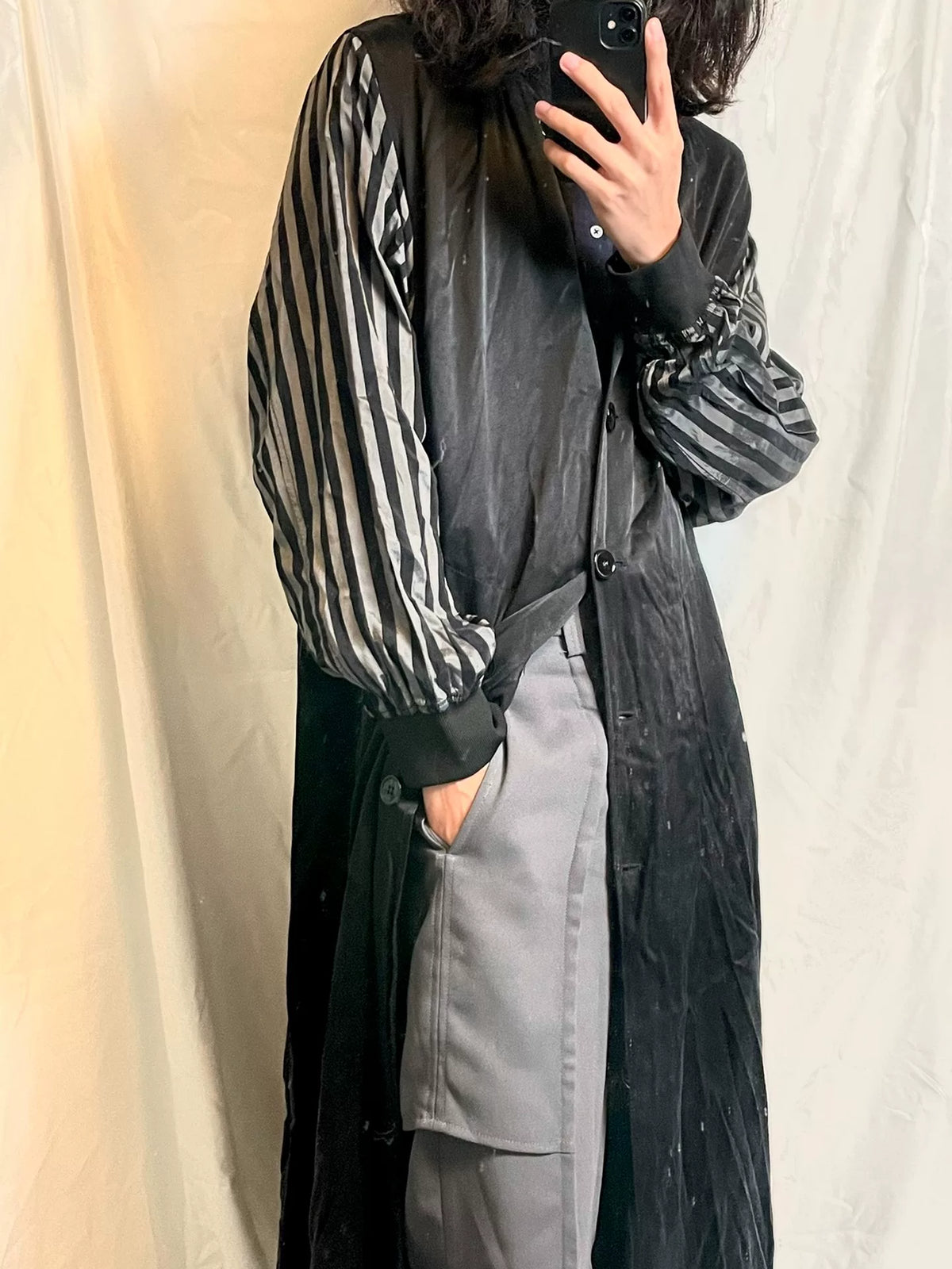 Maison Margiela 18ss Witch Long Trench Coat