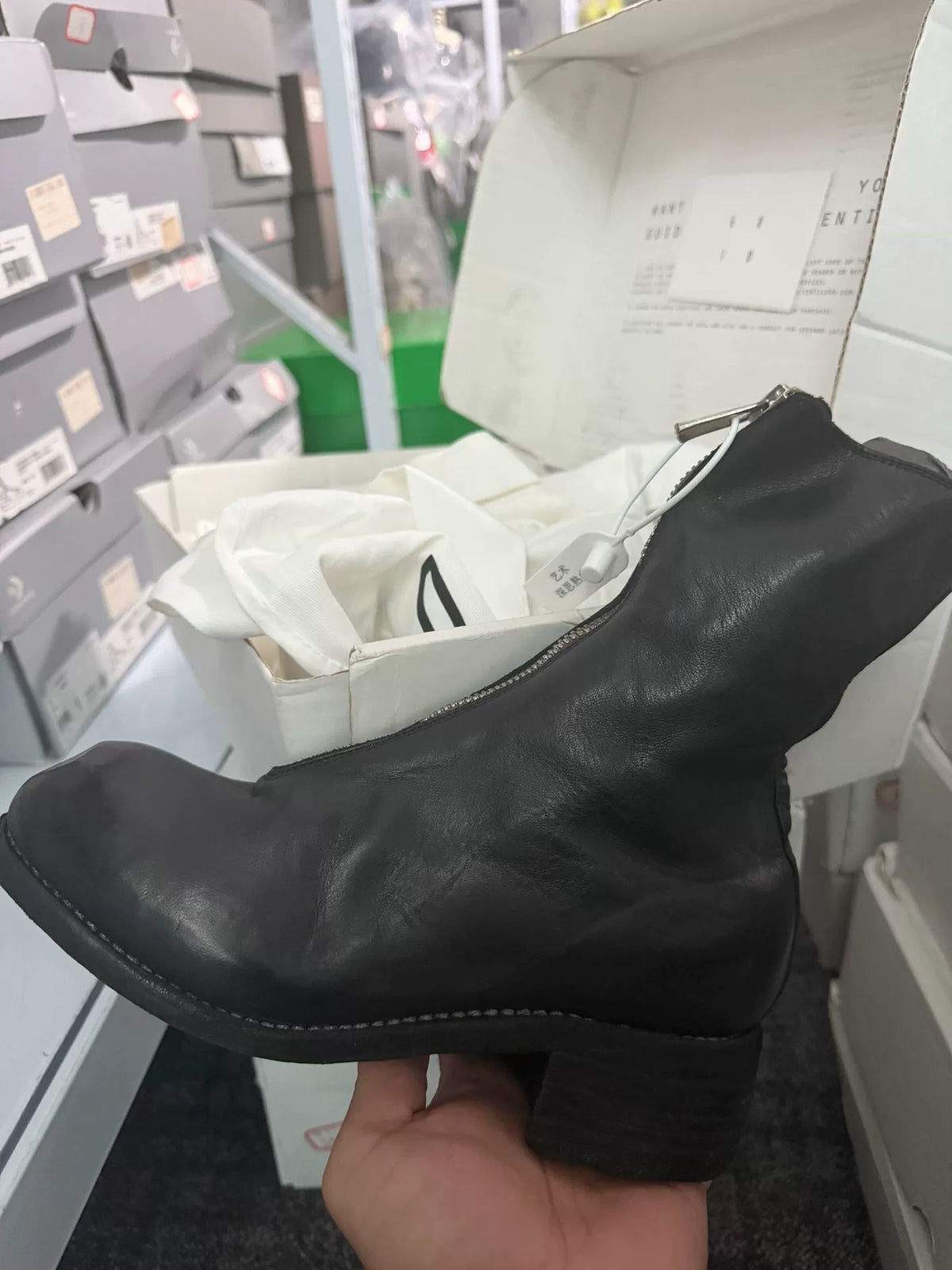 Guidi Pl2 Black Boots