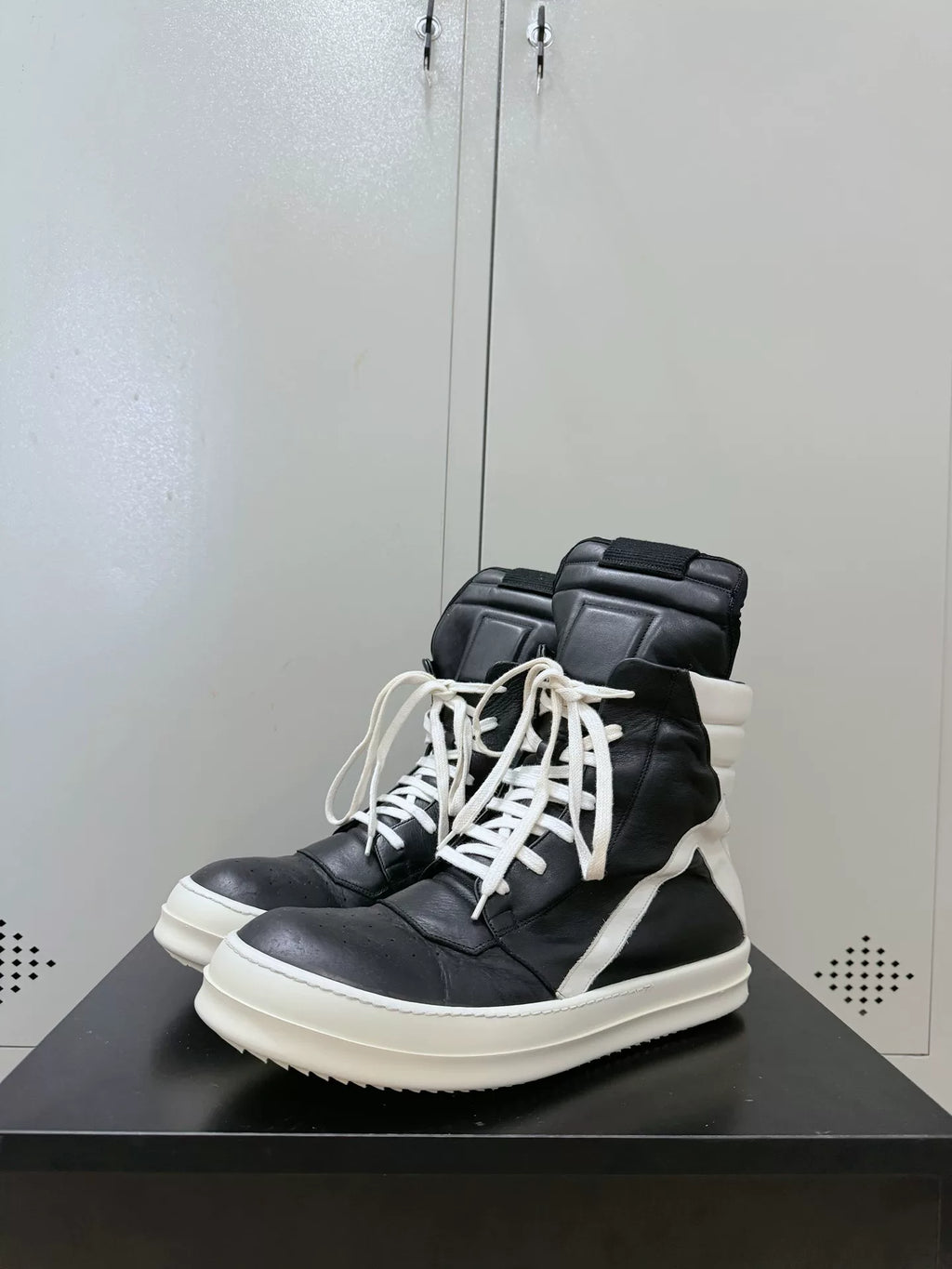 Rick Owens Geobasket high-top Sneakers | Black