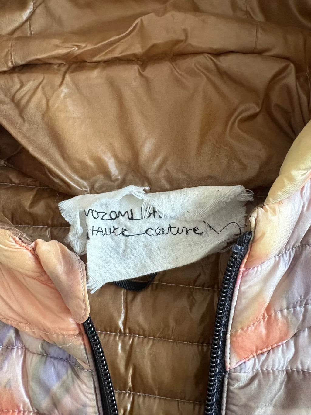 Comme Des Garçons nozomi ishiguro Cyber Polka Dot Hooded Lightweight Quilted Cotton Jacket