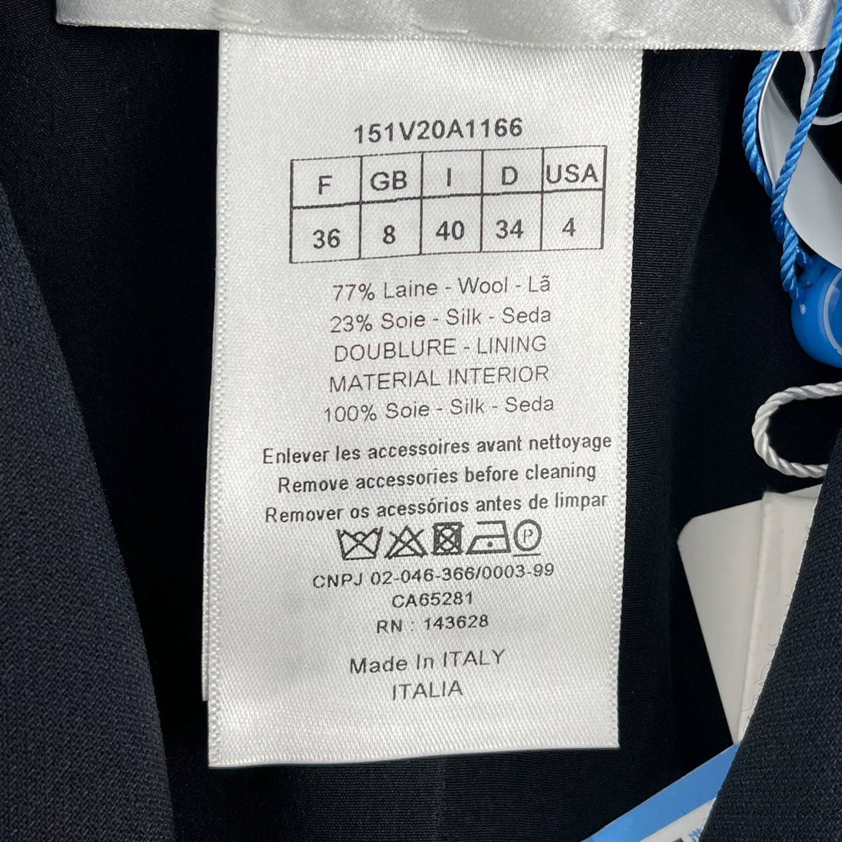 Dior Double-Breasted Suit Jacket
