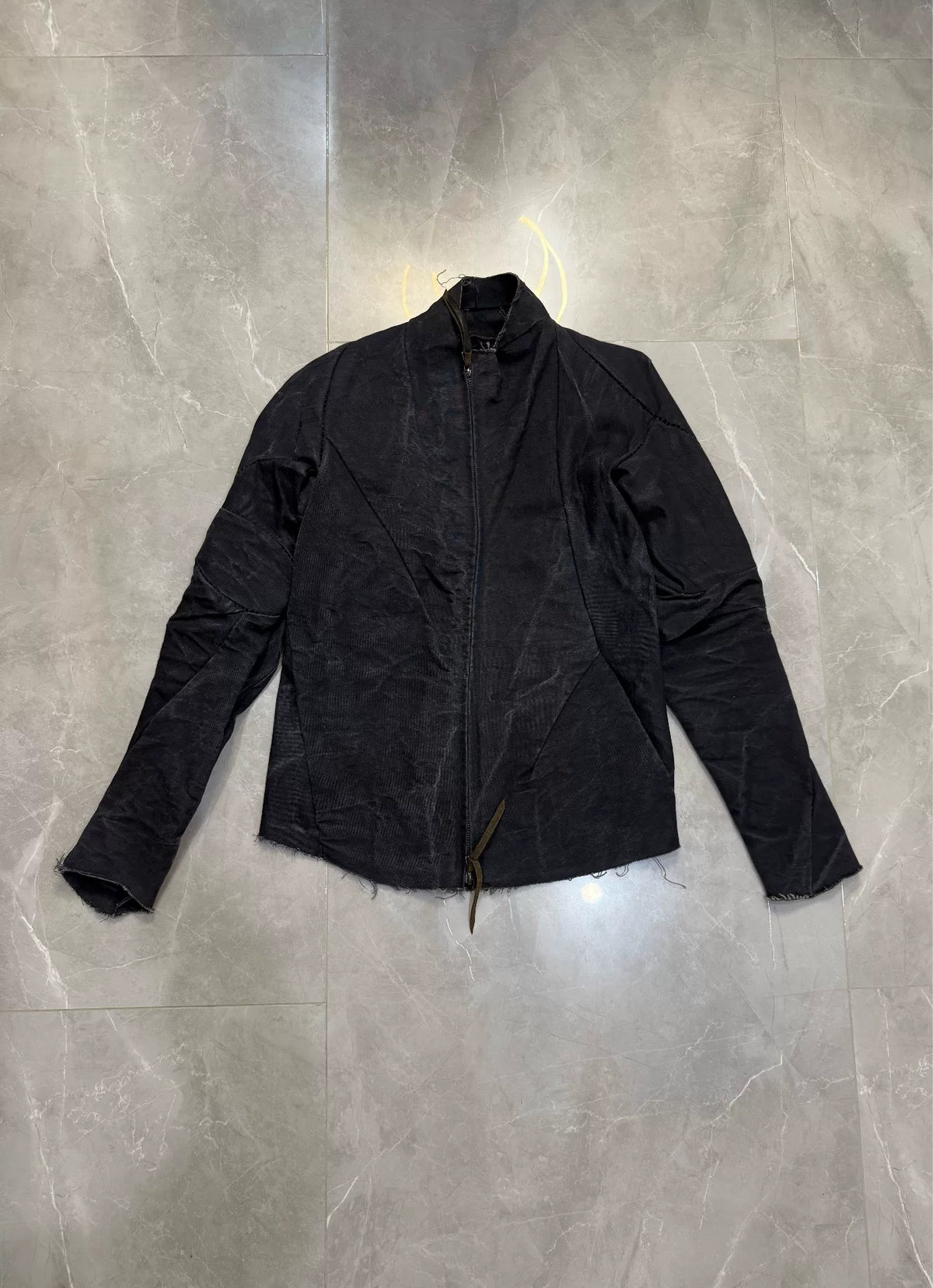 Leon Emanuel Blanck Leb Deconstructed Canvas Jacket