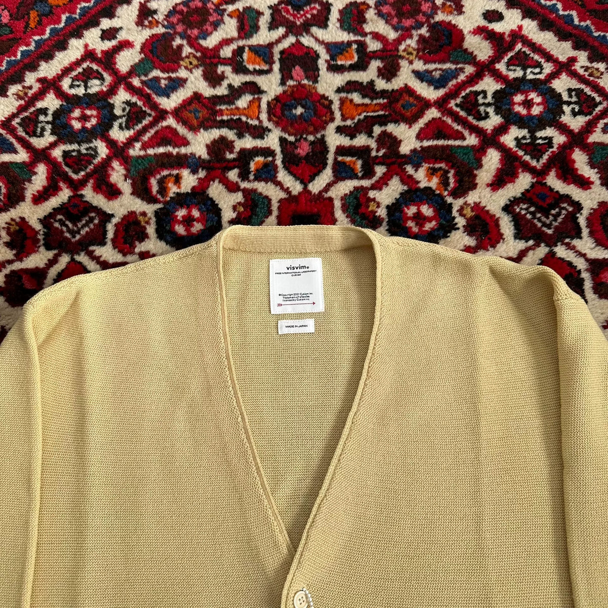 visvim AW25 SELMER KNIT CARDIGAN Sweater