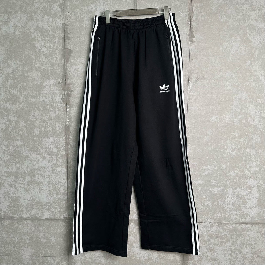 Balenciaga x adidas Collab Black Sweatpants