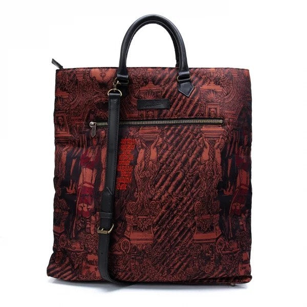 Jean Paul Gaultier Gothic Jacquard Tote Bag