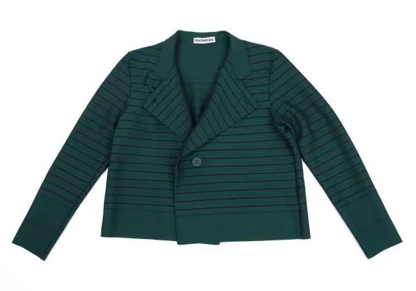 Issey Miyake Vintage Green Line Pleated Top