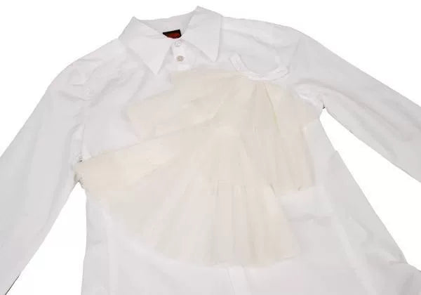 Jean Paul Gaultier Vintage White Pleated Shirt