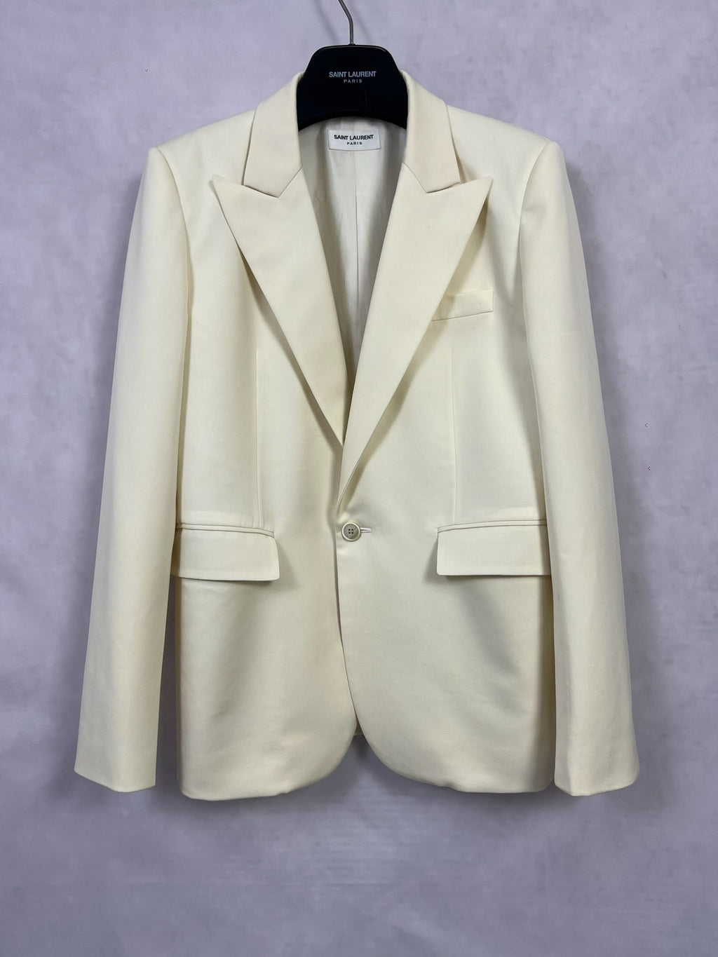 Saint Laurent Slp24ss White Suit