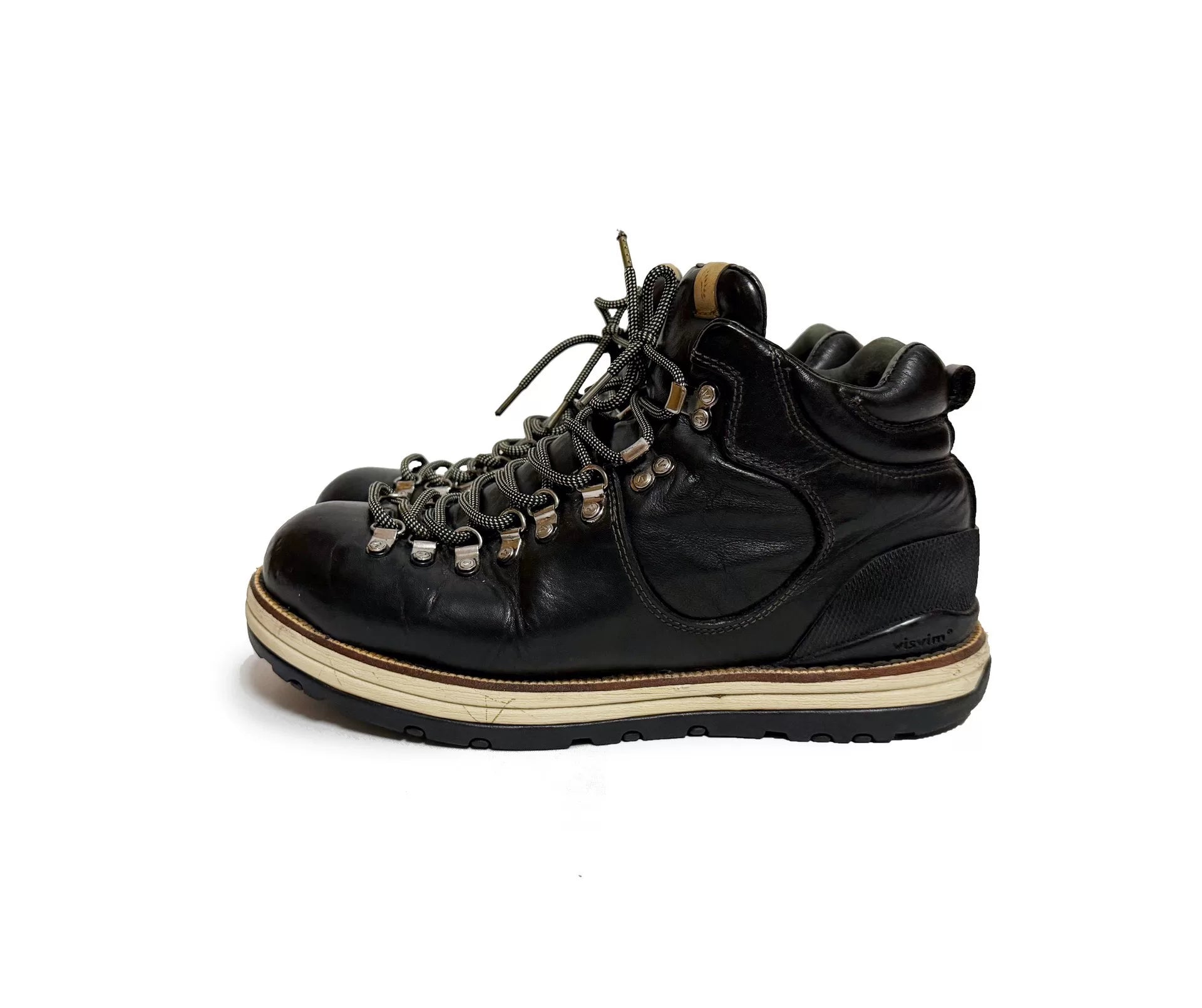 Visvim Serra 15AW Veggie Horween FW15 Black Boots