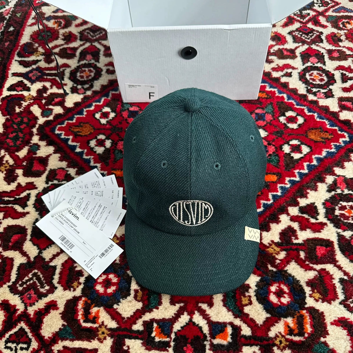 visvim AW22 EXCELSOIOR II Green Baseball Cap