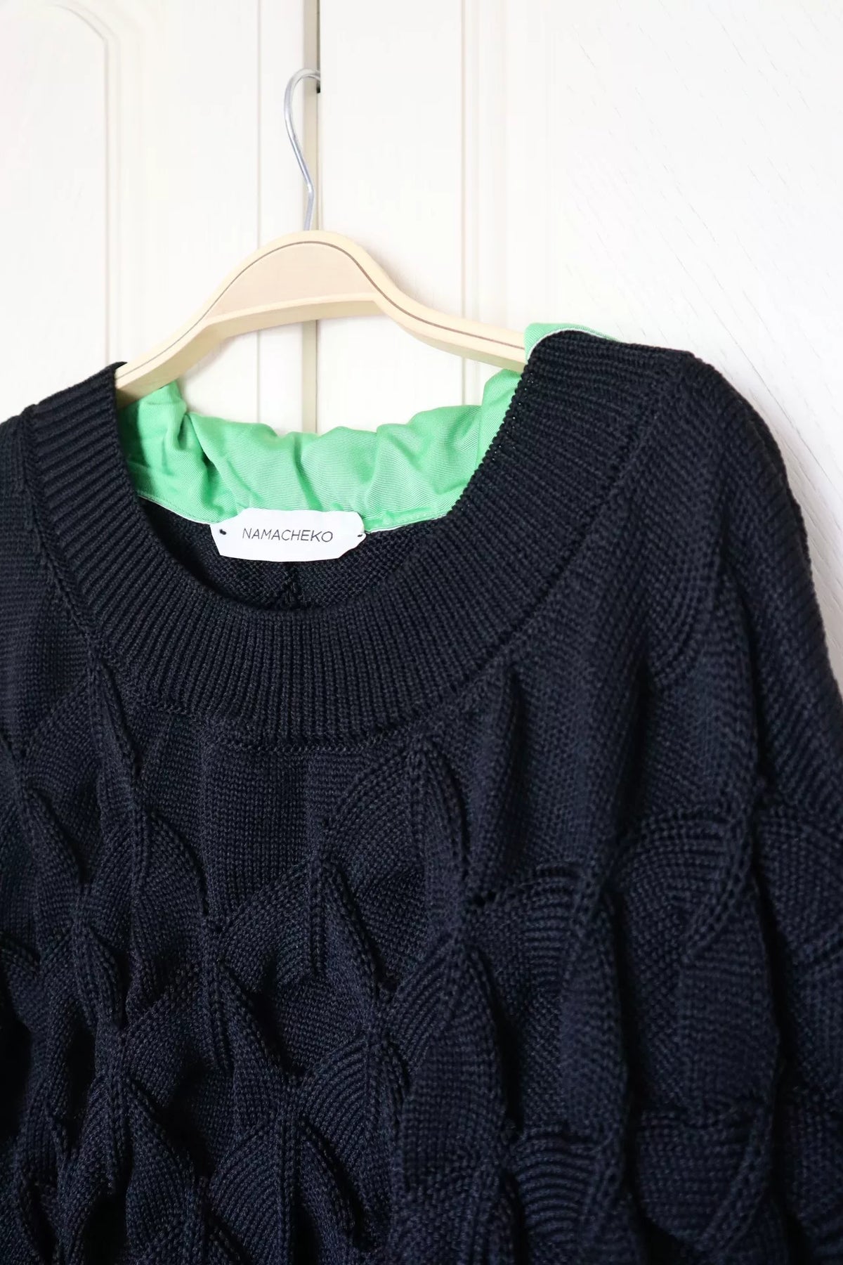Namacheko SS21 4D Sailor Collar Nylon Sweater