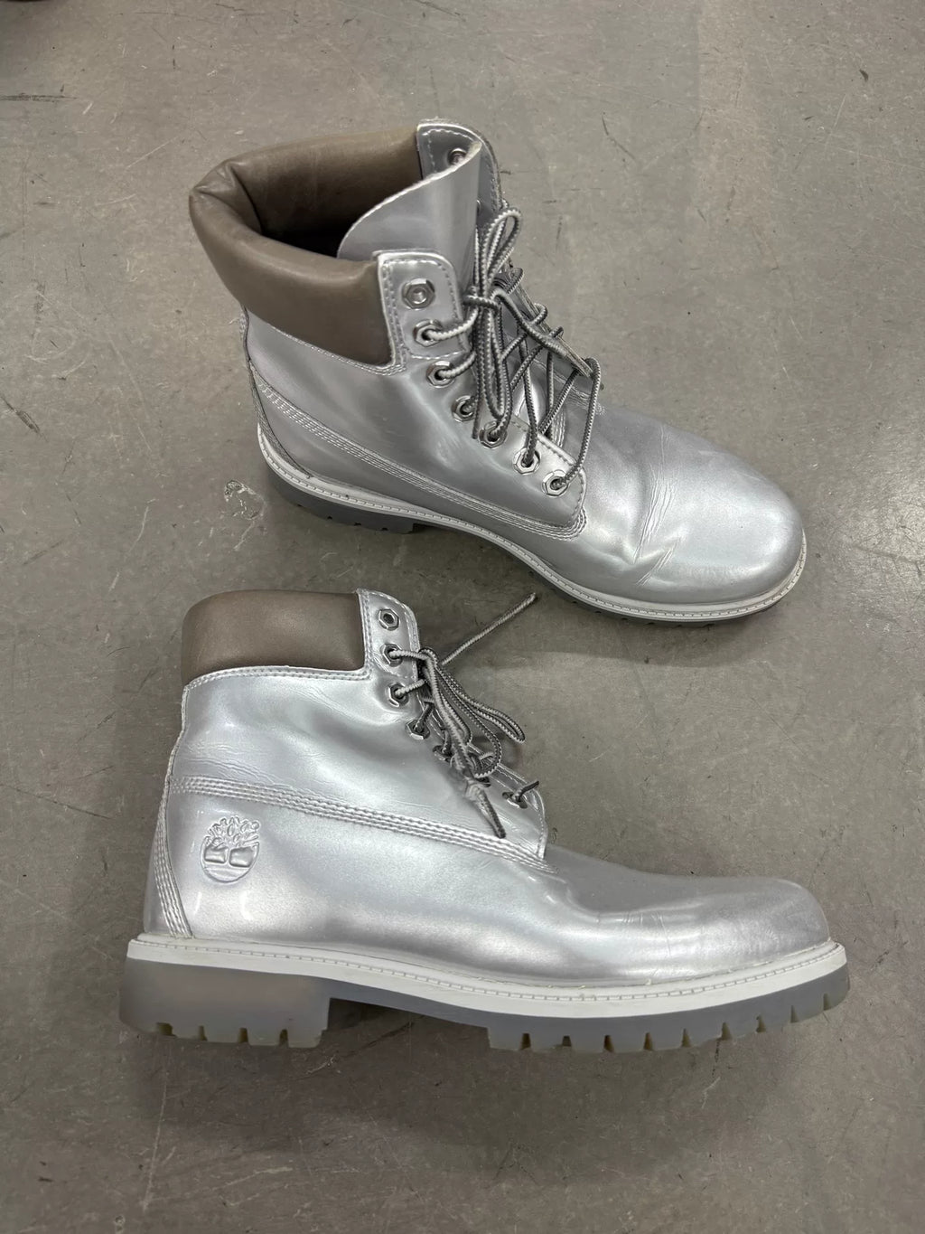 Timberland x Veneda Carter Silver Boots