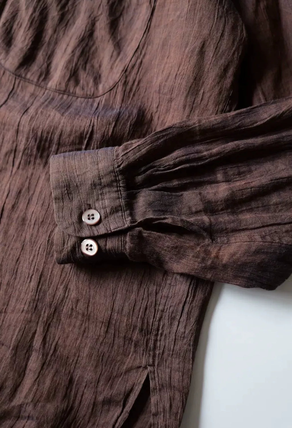 Issey Miyake SS94 Linen Long Sleeve Shirt