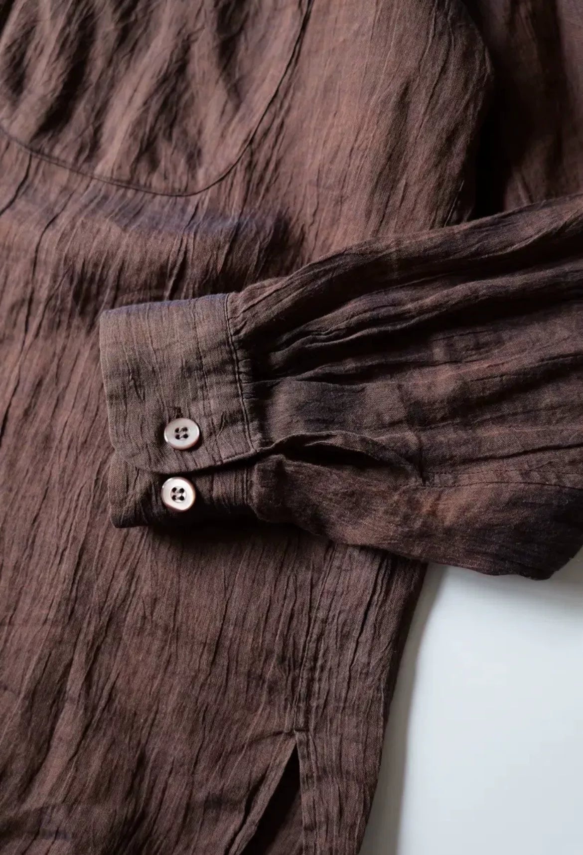Issey Miyake SS94 Linen Long Sleeve Shirt