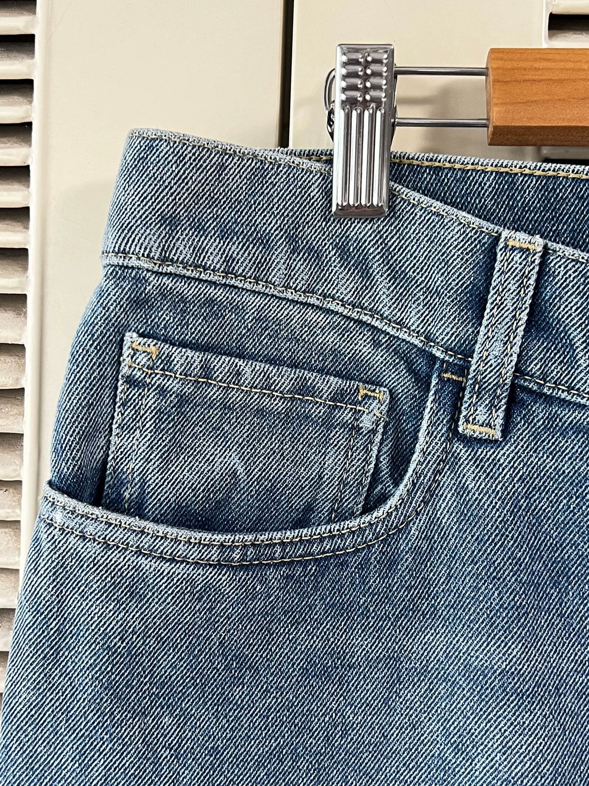 Prada Triangle Logo Jeans