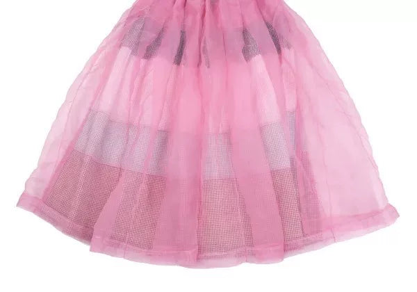 COMME des GARCONS Vintage Pink Plaid Skirt