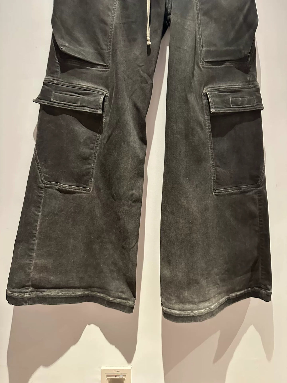 Rick Owens 23SS Bela Cargo Gradient Jeans