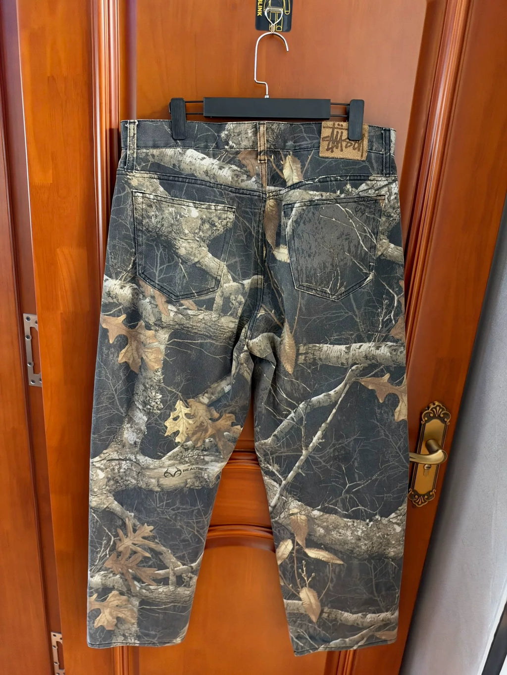 Stussy FW23 Leaf Camo Denim Jeans