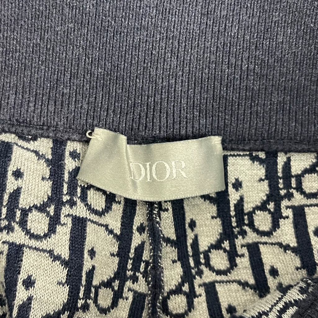 Dior All-Over Print Lining Cashmere Track Pants