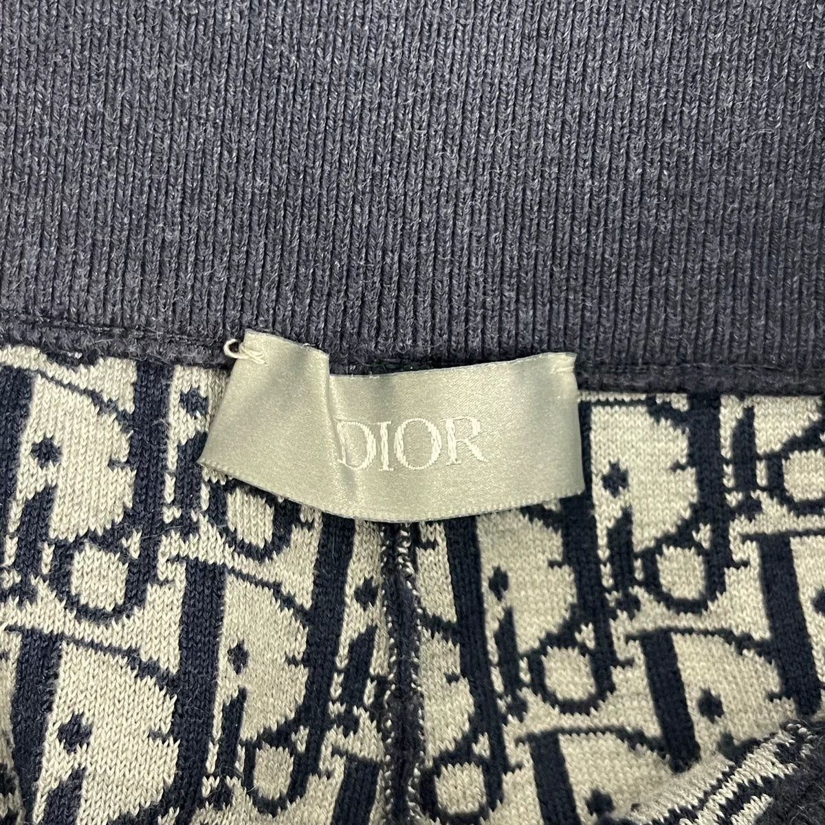 Dior All-Over Print Lining Cashmere Track Pants