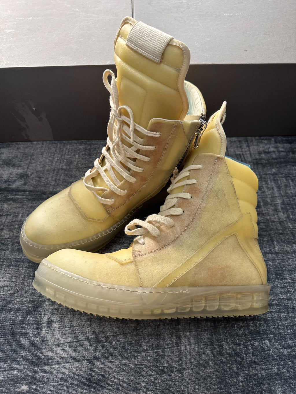 Rick Owens Inverted-Triangle Sneakers