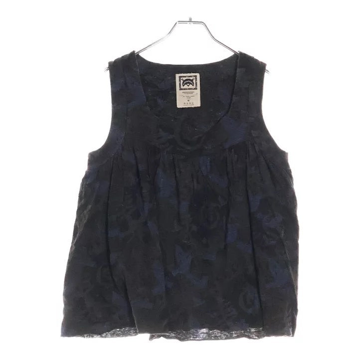 Undercover SS03 Printed Cotton Linen Vest