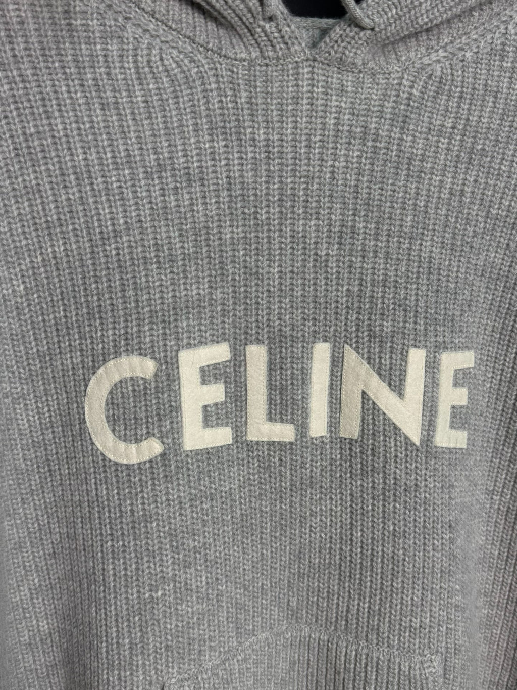 Celine Hooded Knit Sweater