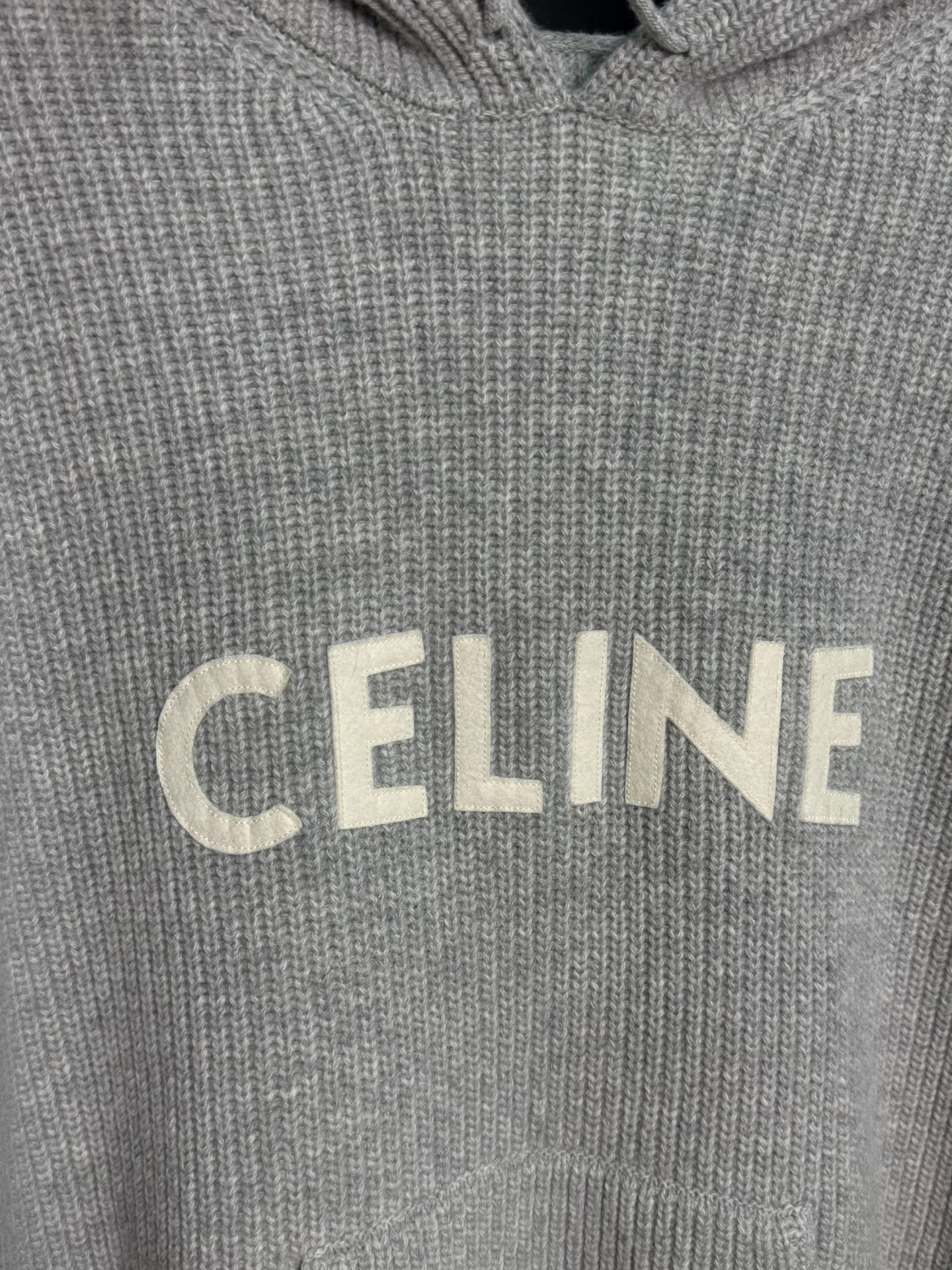 Celine Hooded Knit Sweater