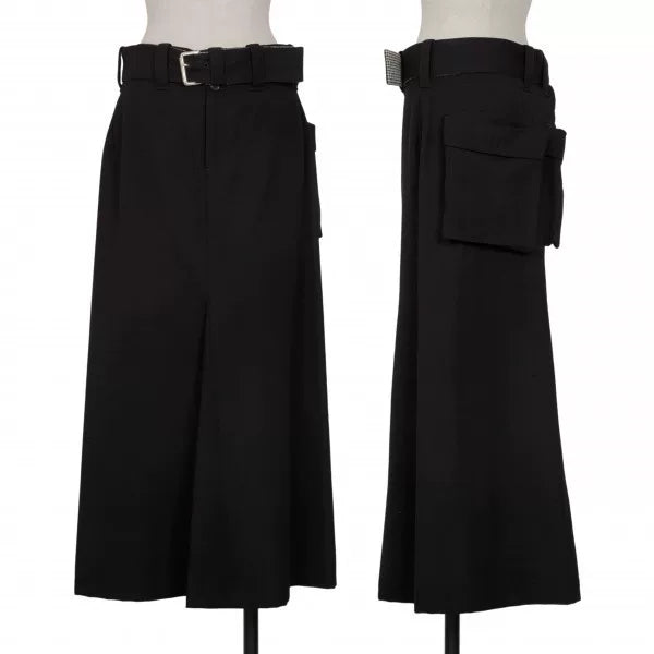 Yohji Yamamoto Black Vintage Skirt