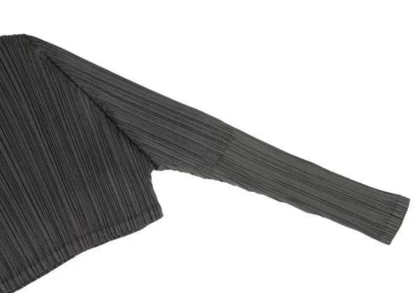 Issey Miyake Vintage Dark Pleated Top