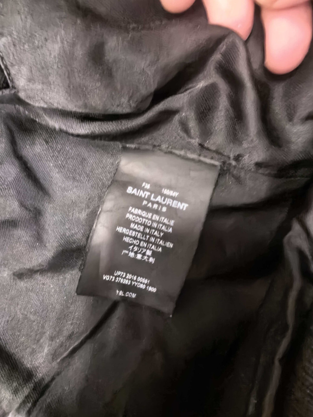 Saint Laurent Wool Teddy Jacket