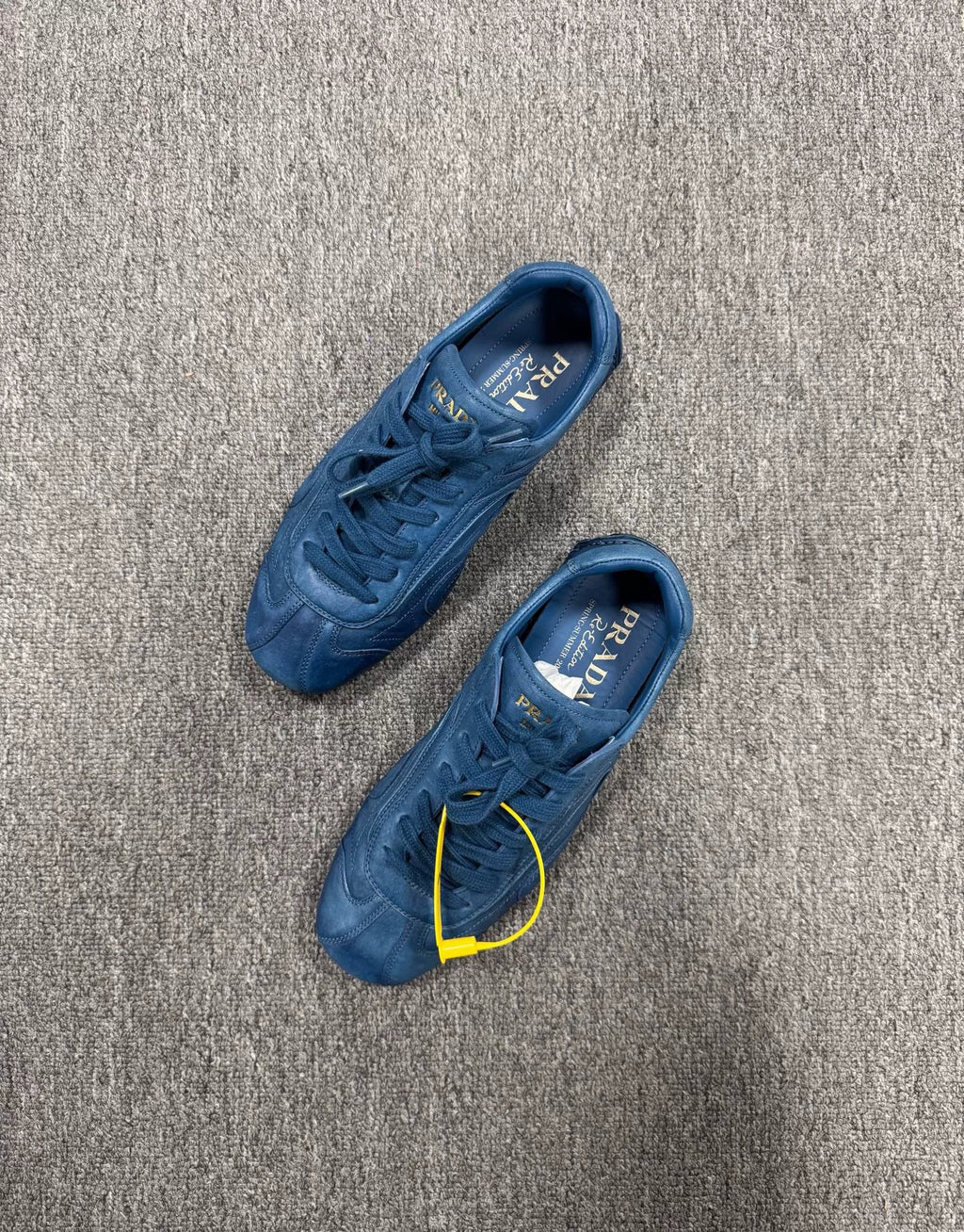 Prada Sky Blue German Army Trainers