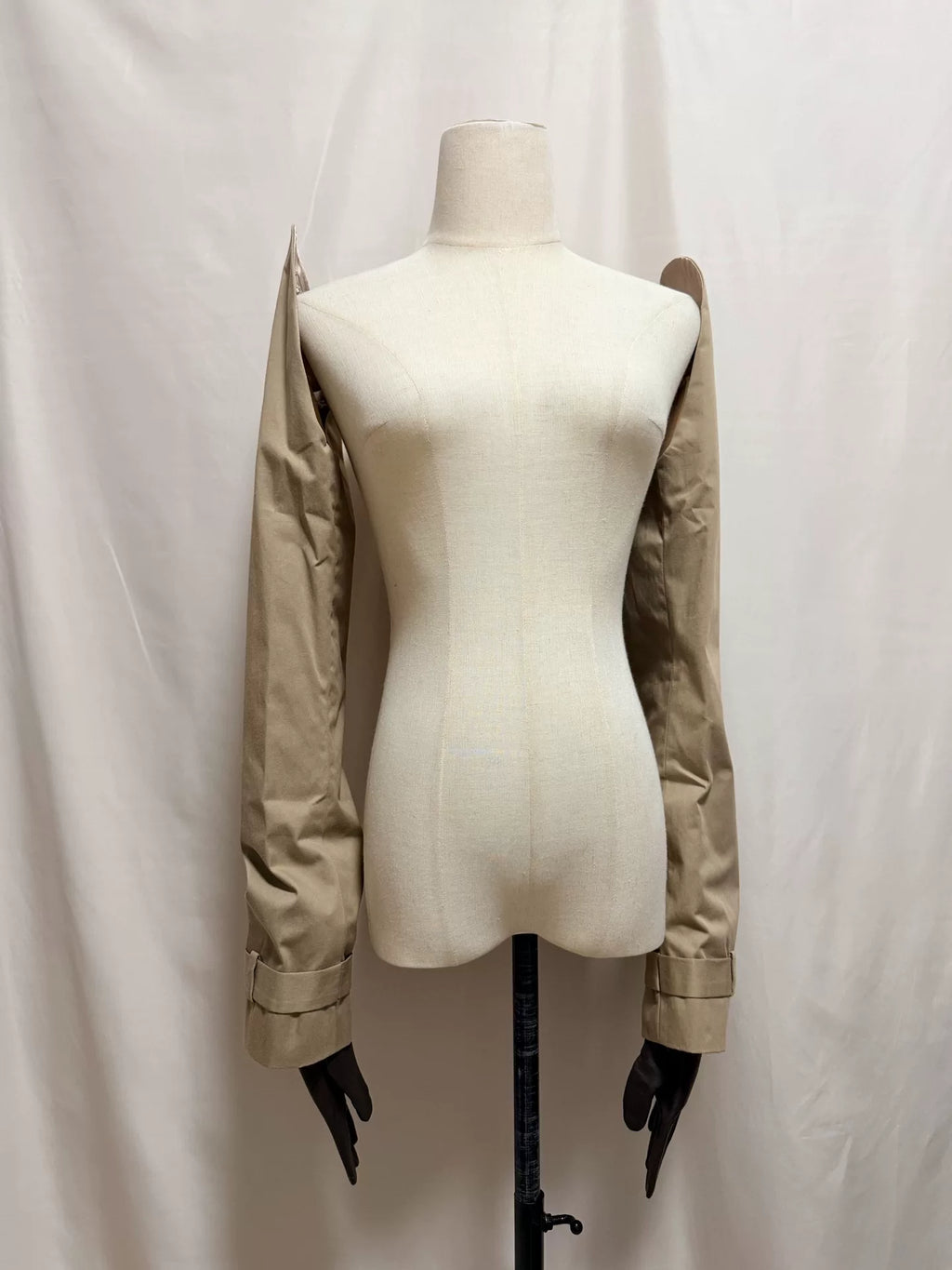 Maison Margiela 12AW Deconstructed Gloves Beige