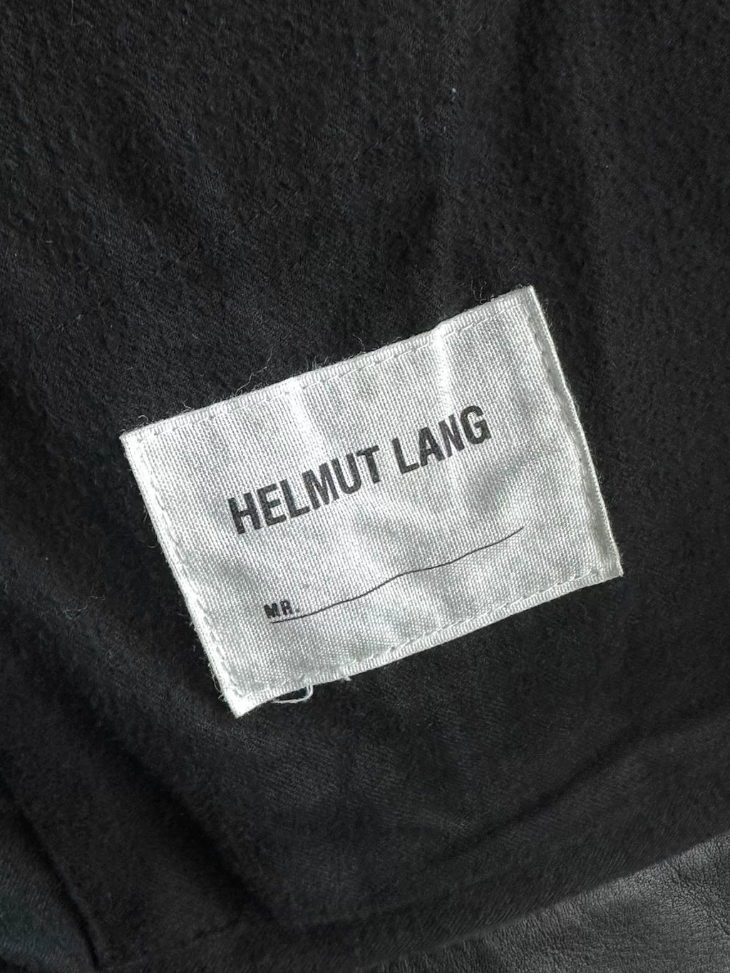Helmut Lang Pocket Leather Jacket