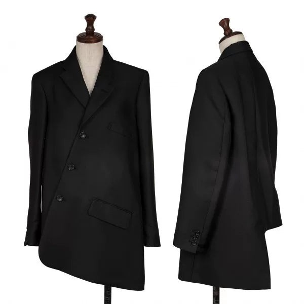 COMME des GARCONS Vintage Black Asymmetric Blazer