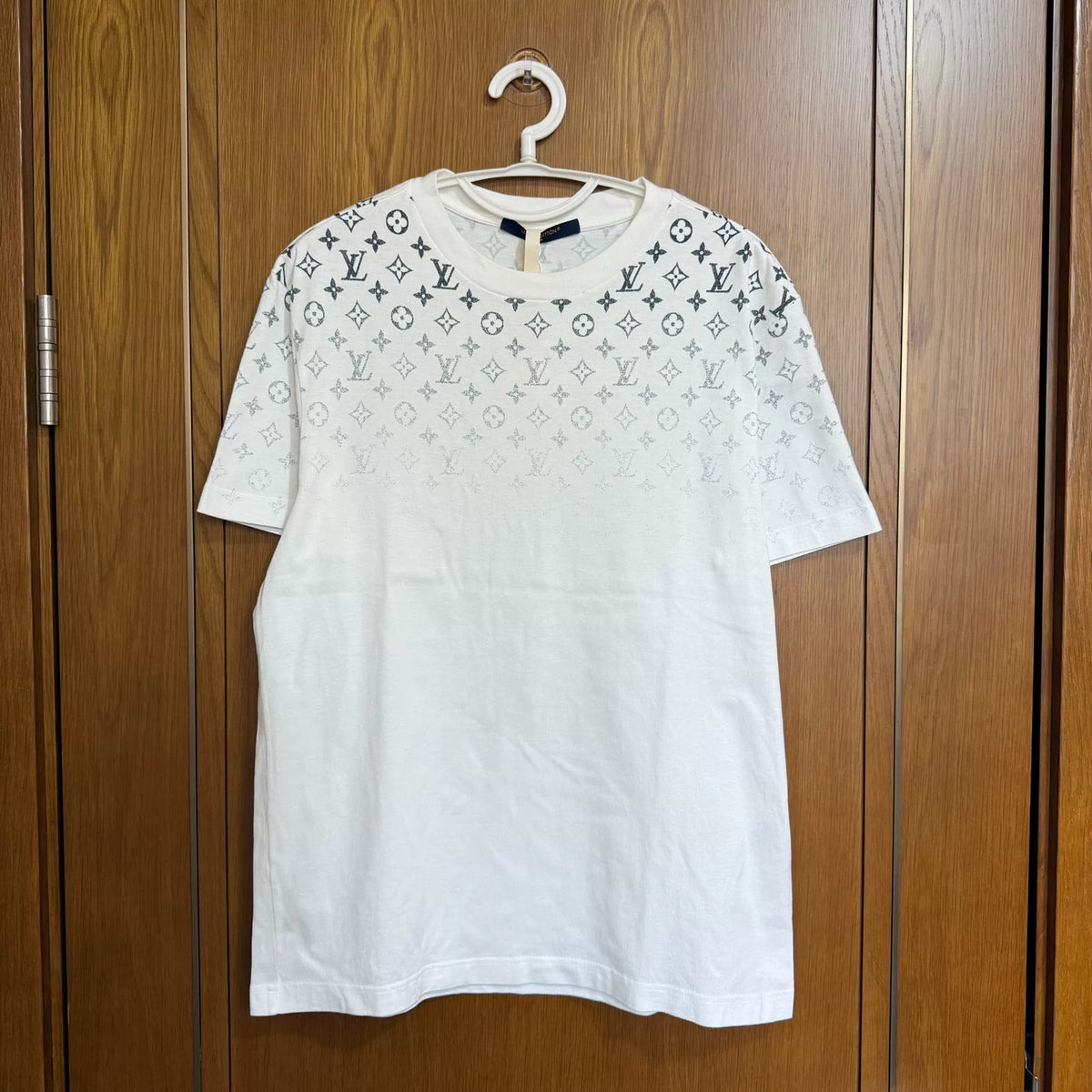 Louis Vuitton Gradient Full Print Short Sleeve Top