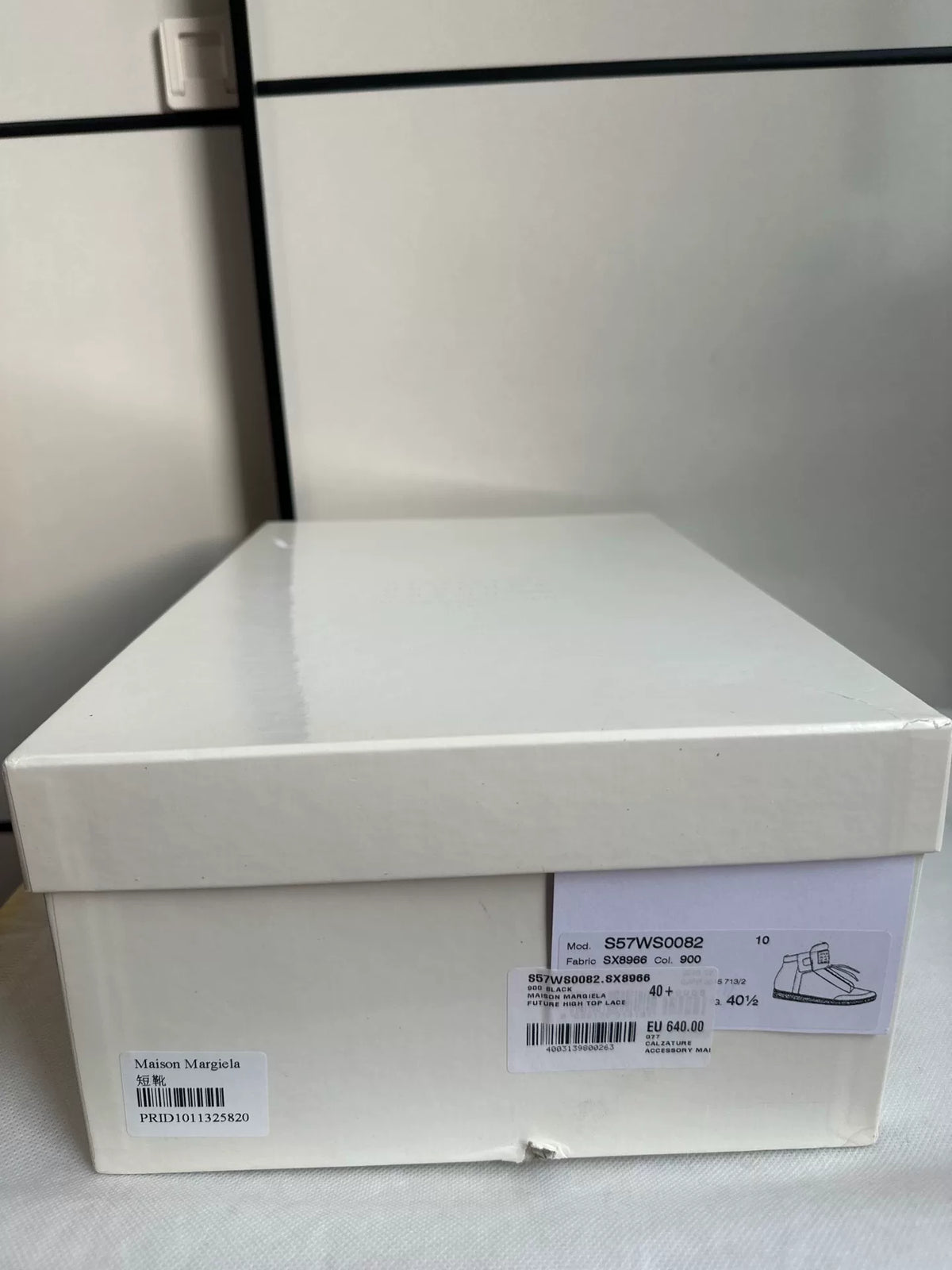 Maison Margiela Future Black High-Top Sneakers